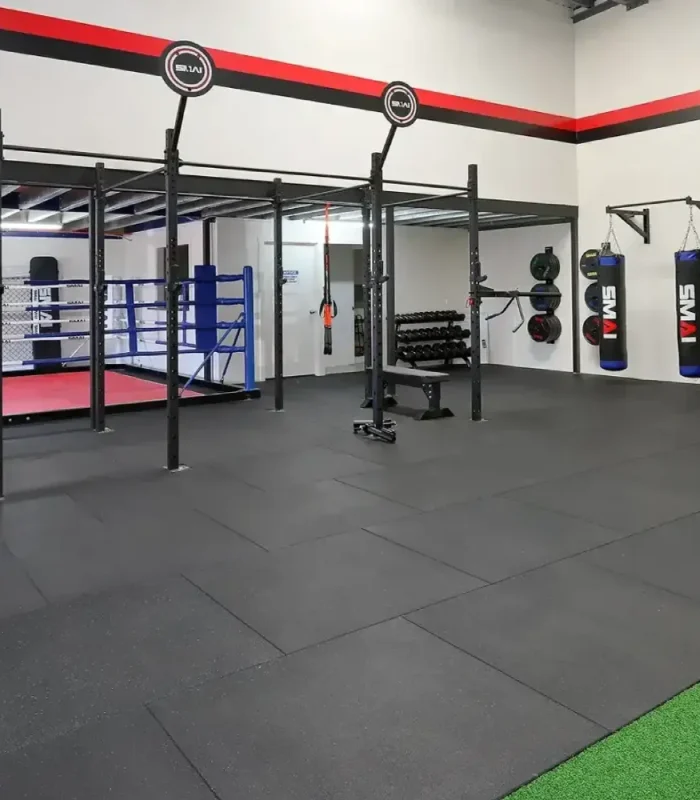 rubber gymnasium flooring